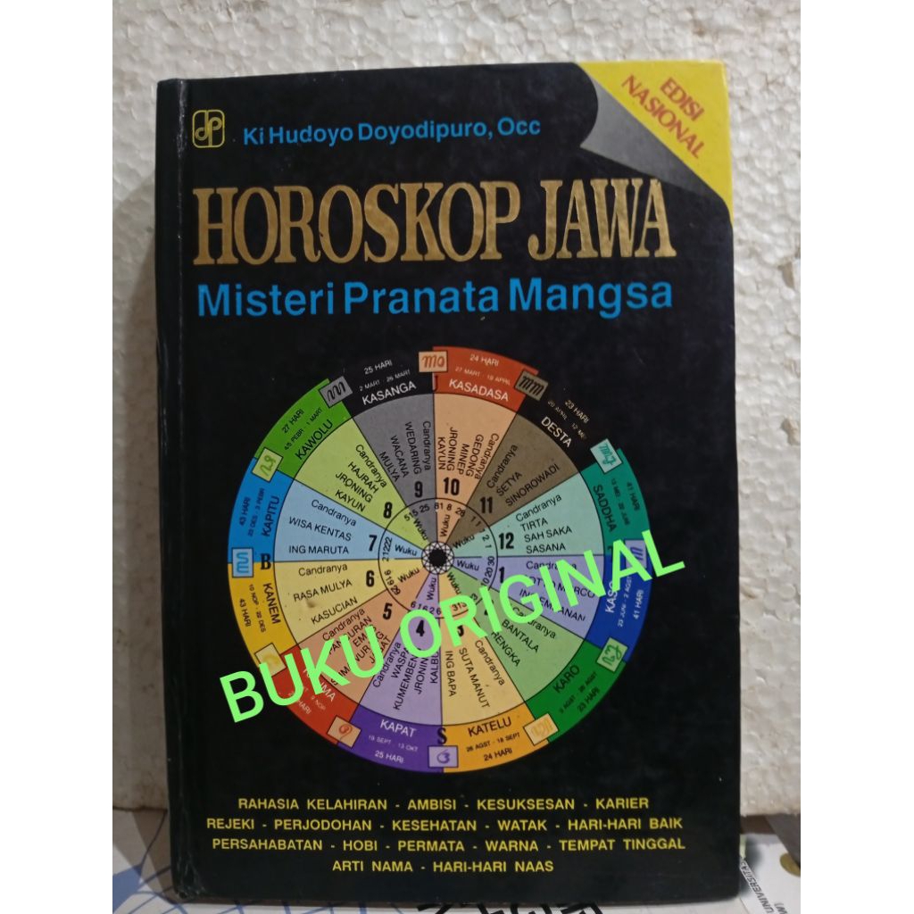 BUKU ORIGINAL Horoskop jawa ( HACD COVER  )