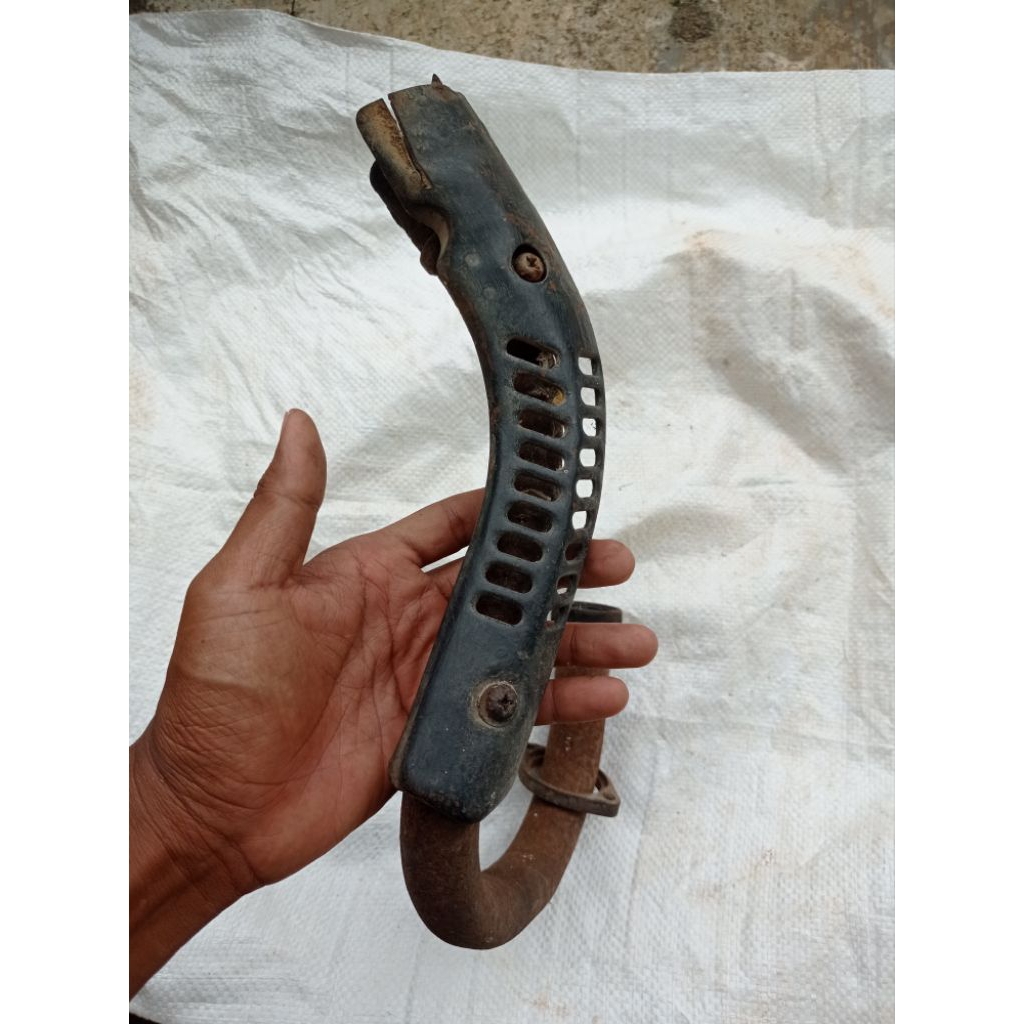 leher knalpot Jialing jh set ram pelindung