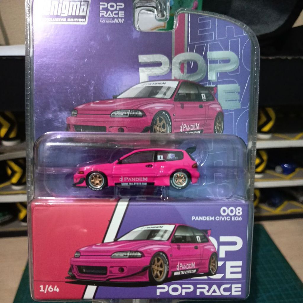 POP RACE Honda Civic EG6 PINK