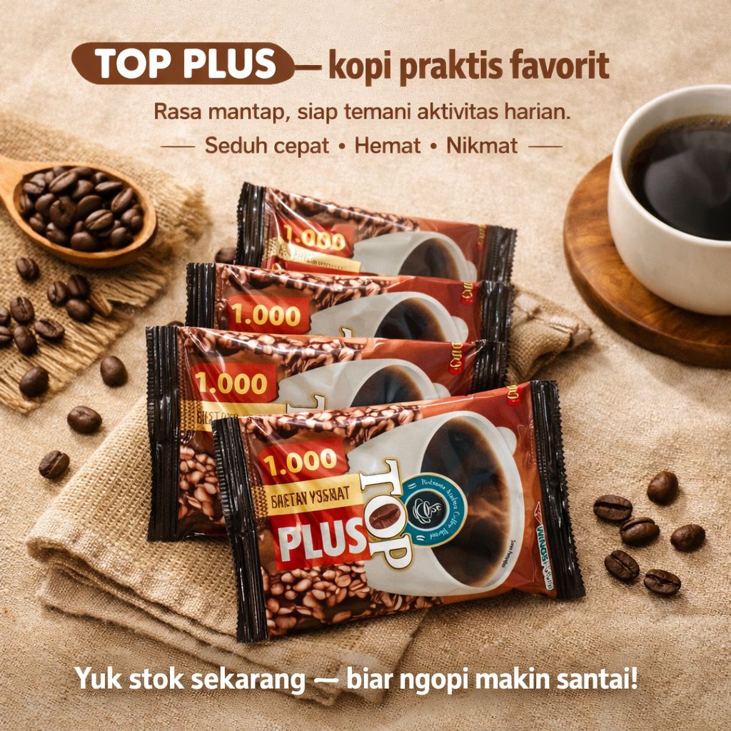 Kopi top + renceng