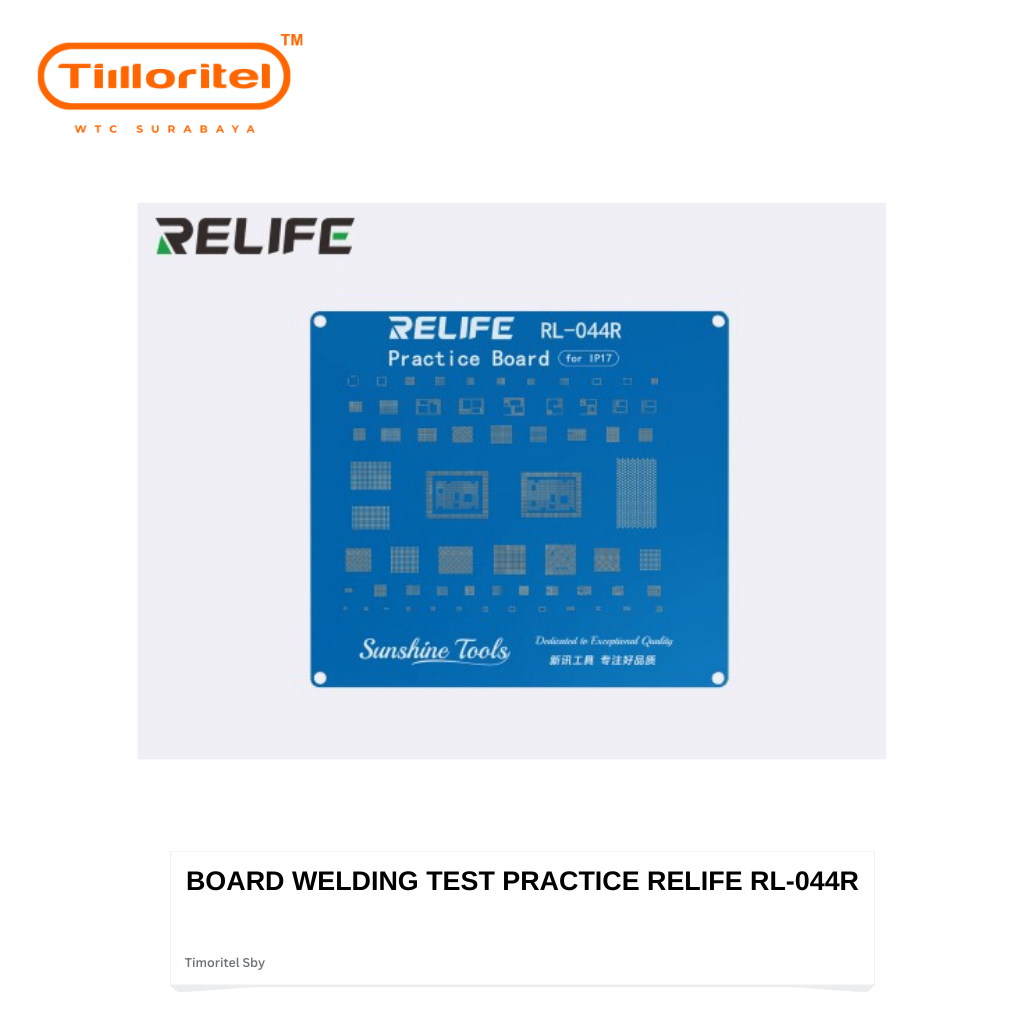 BOARD WELDING TEST PRACTICE RELIFE RL-044R