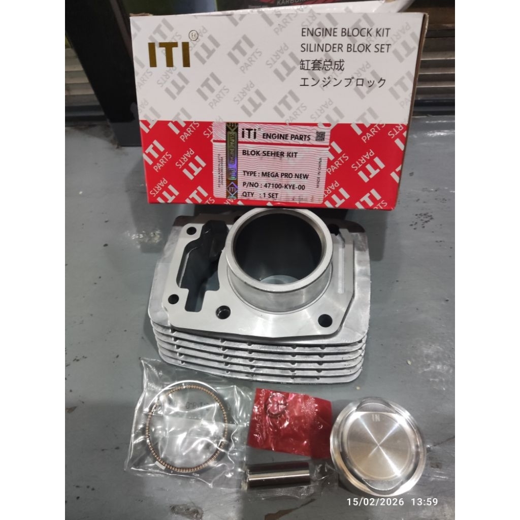 BLOK BORING SEHER SET MEGAPRO NEW VERZA ITI