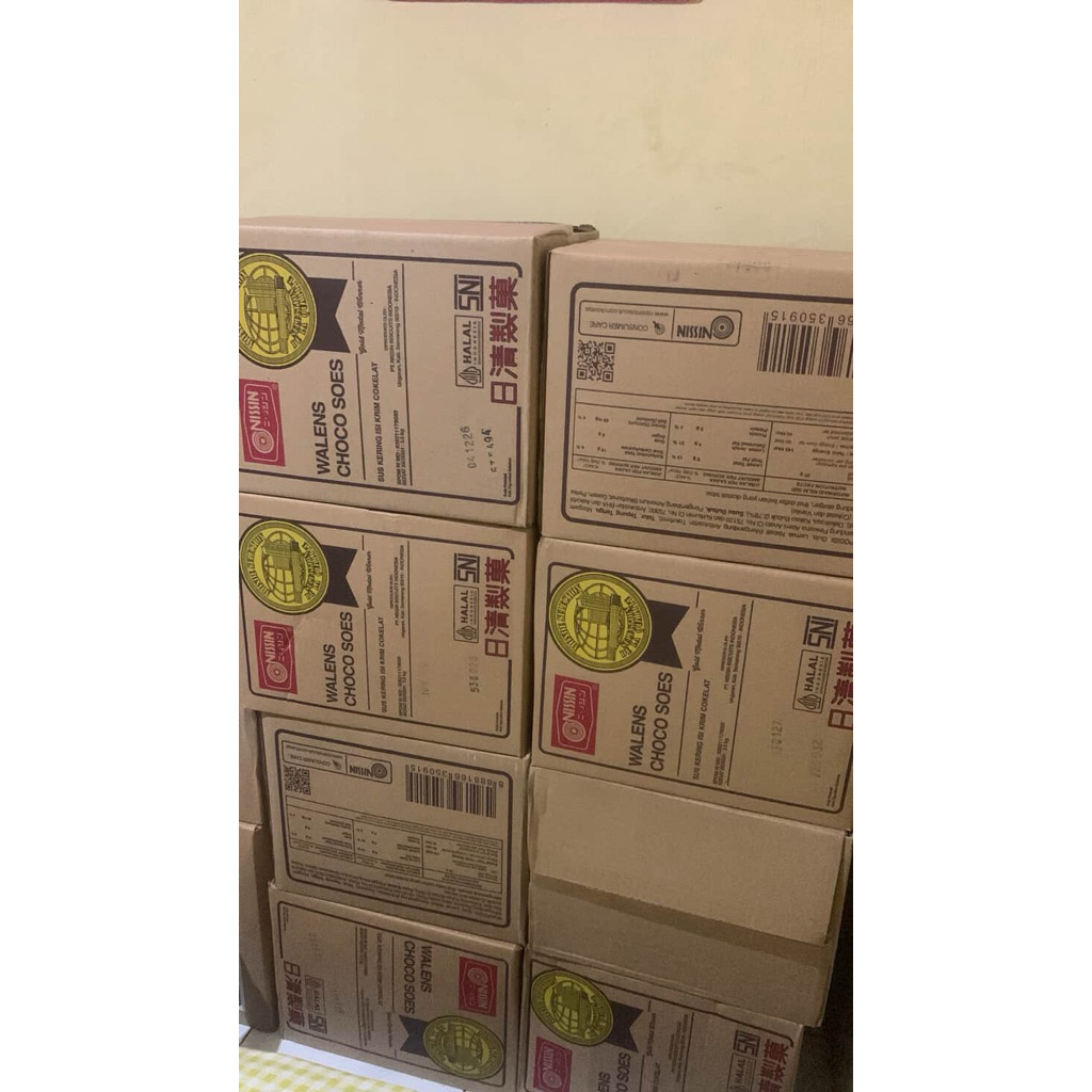 Walens soes coklat nissin 1 Karton
