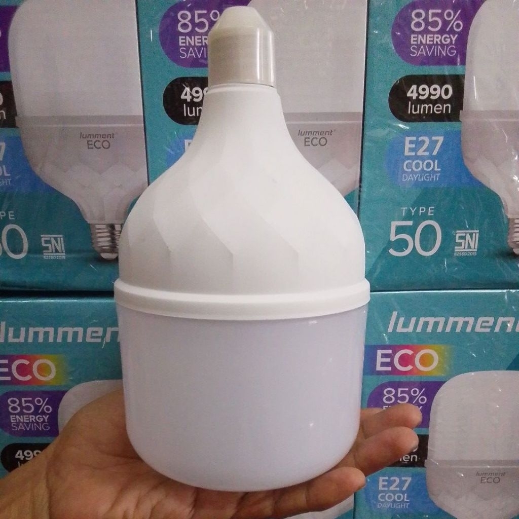 Lampu Led Rumah Lampu Bohlam Led 50 Watt Lampu Bohlam Led Jumbo Cool Daylight Cahaya Putih Cerah Keb