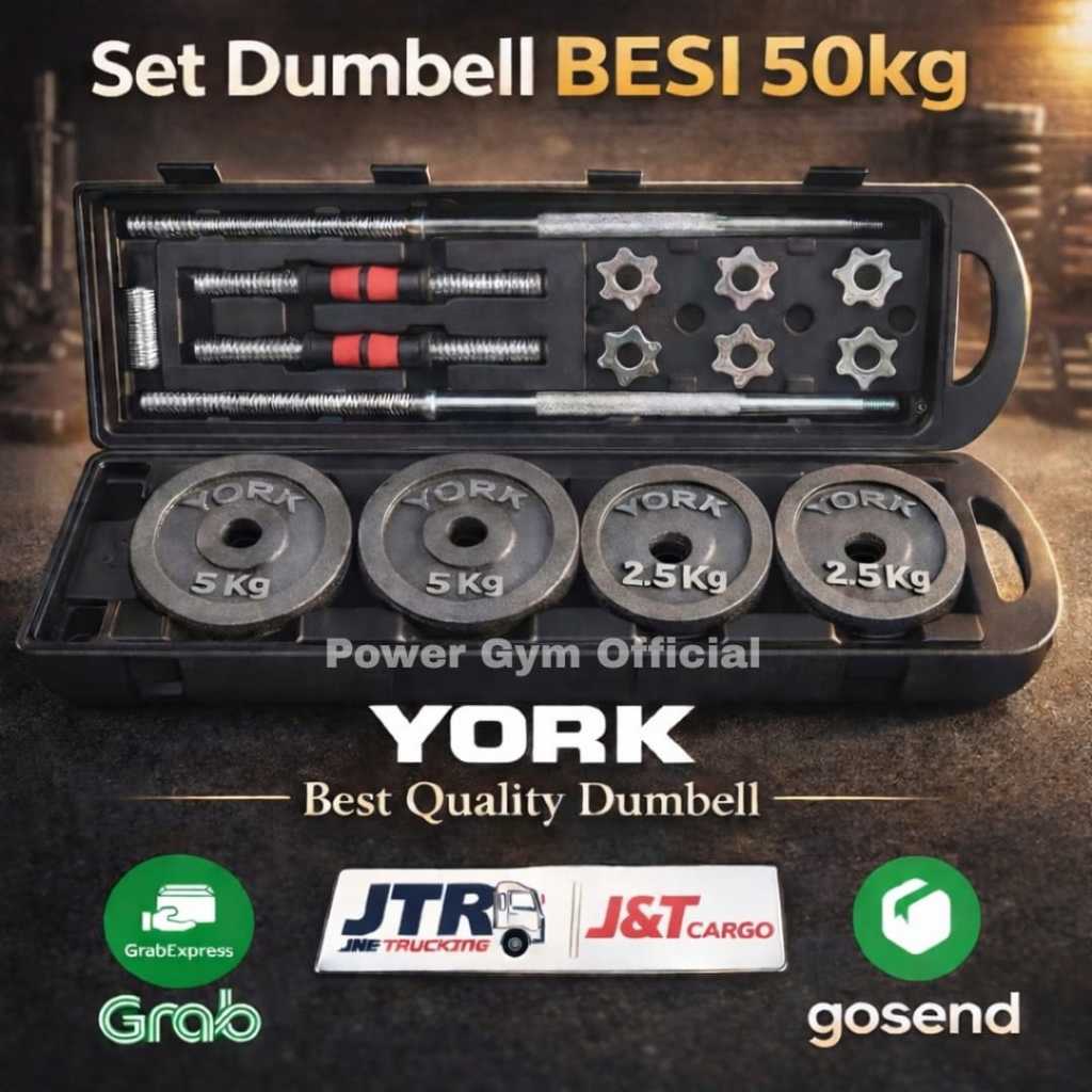 Dumbell Set 50kg Termurah 
