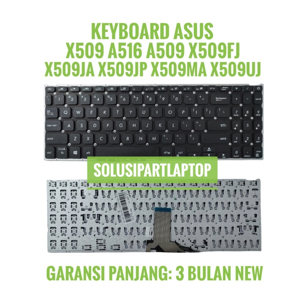 Keyboard Asus Vivobook 15 A509 A509F A509FA A509FJ A509MA X509 M509 A516