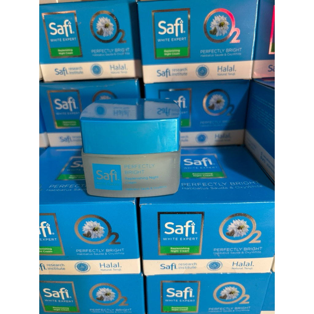 Krim Malam Safi Ultimate Bright Replenishing - Mencerahkan, Menyejukkan, Melembapkan