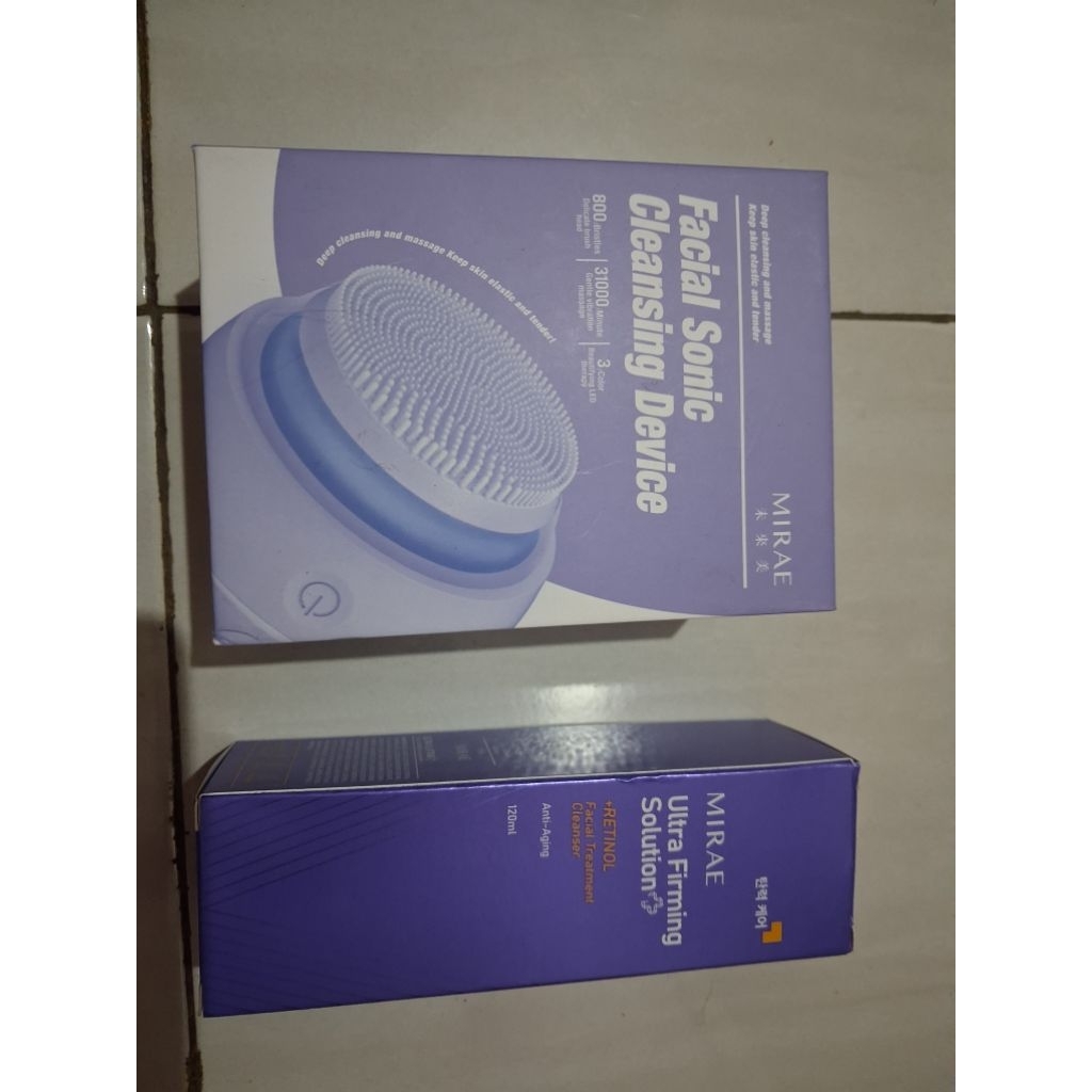 mirae facial sonic cleanser