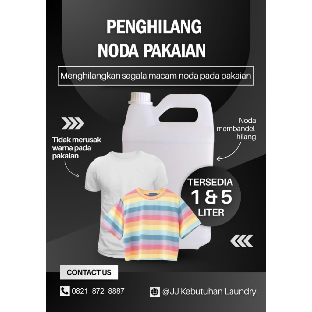 ALKALITE PENGHILANG NODA PAKAIAN 1L Ampuh menghilangkan noda tidak merusak warna