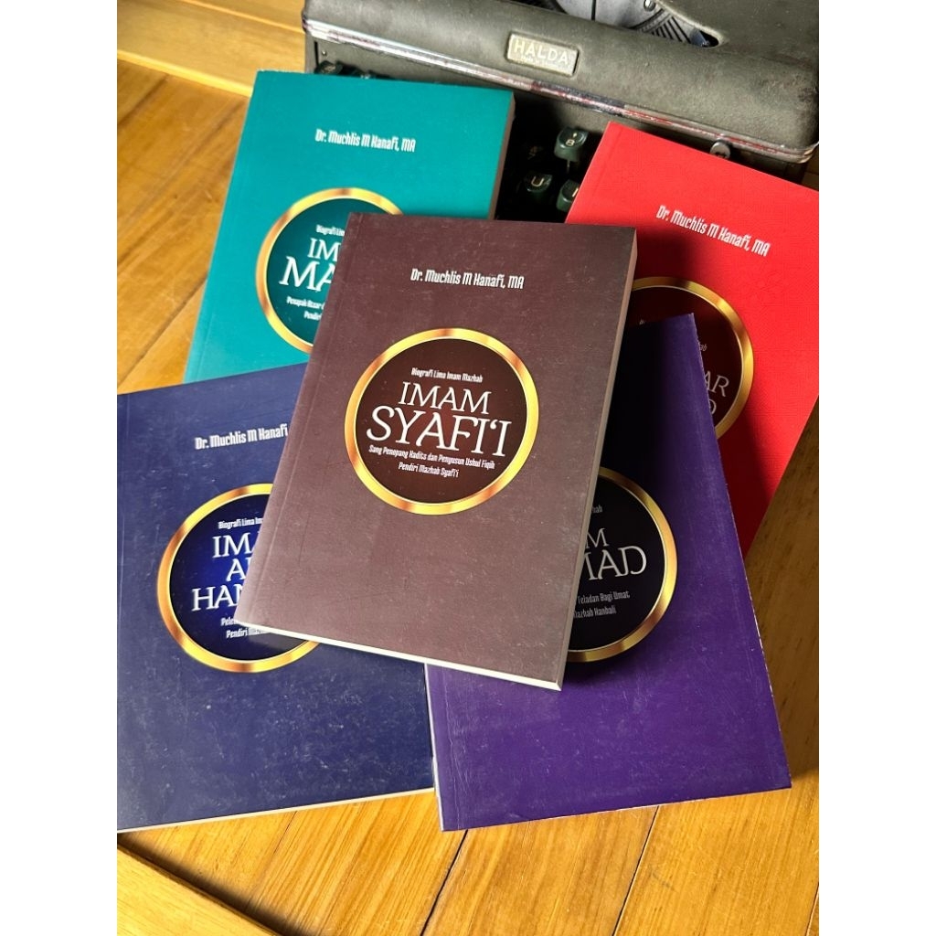 Set Box Buku BIOGRAFI IMAM 5 MAZHAB - Dr. Muchlis M Hanafi
