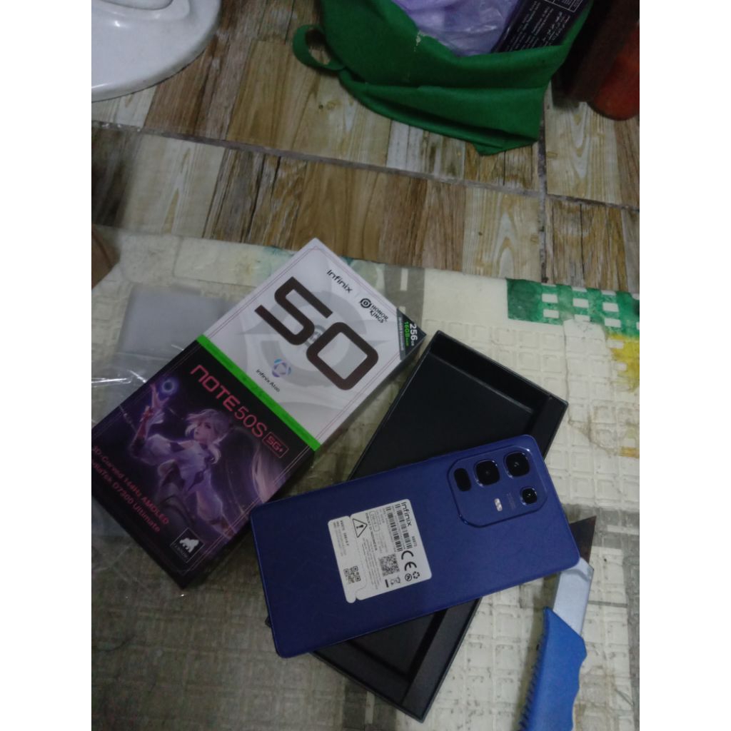 Infinix note 50s 5G+ Second like new baru 5 hari pakai