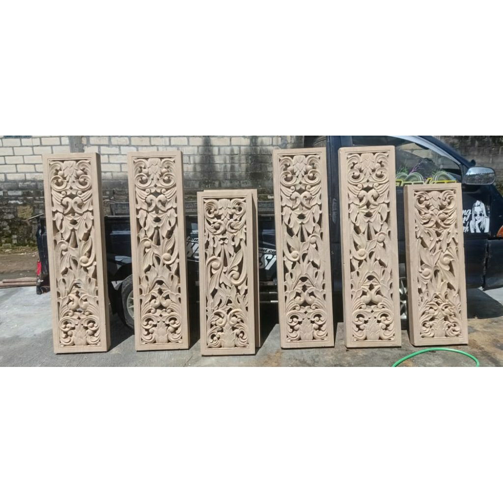 batu alam roster meninggi sekat tembok lubang angin angin