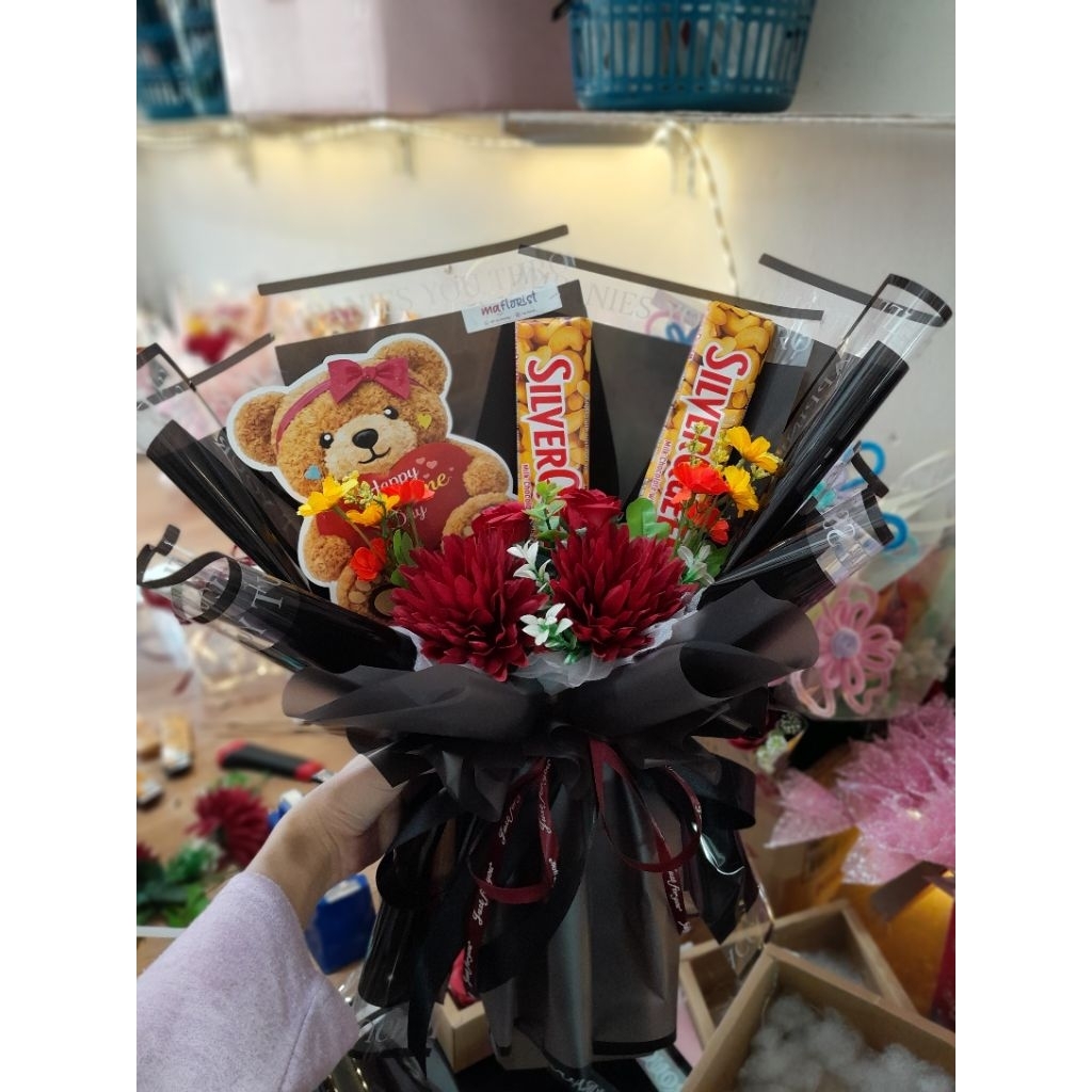 Buket Valentine | buket coklat Palembang