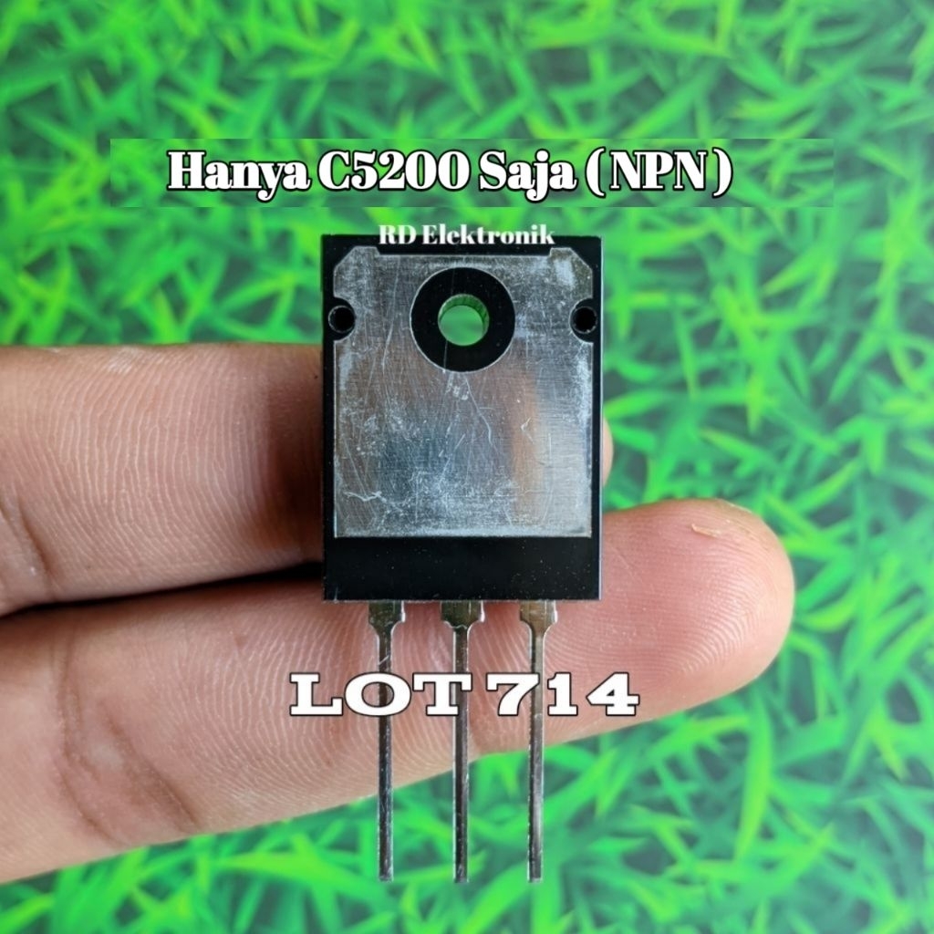 Mycoolcell Transistor Toshiba Tr Toshiba Transitor Final Toshiba 2Sc5200 Saja Lot 714 (Npn) Atau