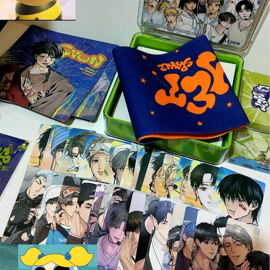 (READY) SHARING SG26 LEZHIN SPAKZL SEASON GREETING 2026 AR PC UNIT MEMBER BACKLIGHT PAINTER OF THE N