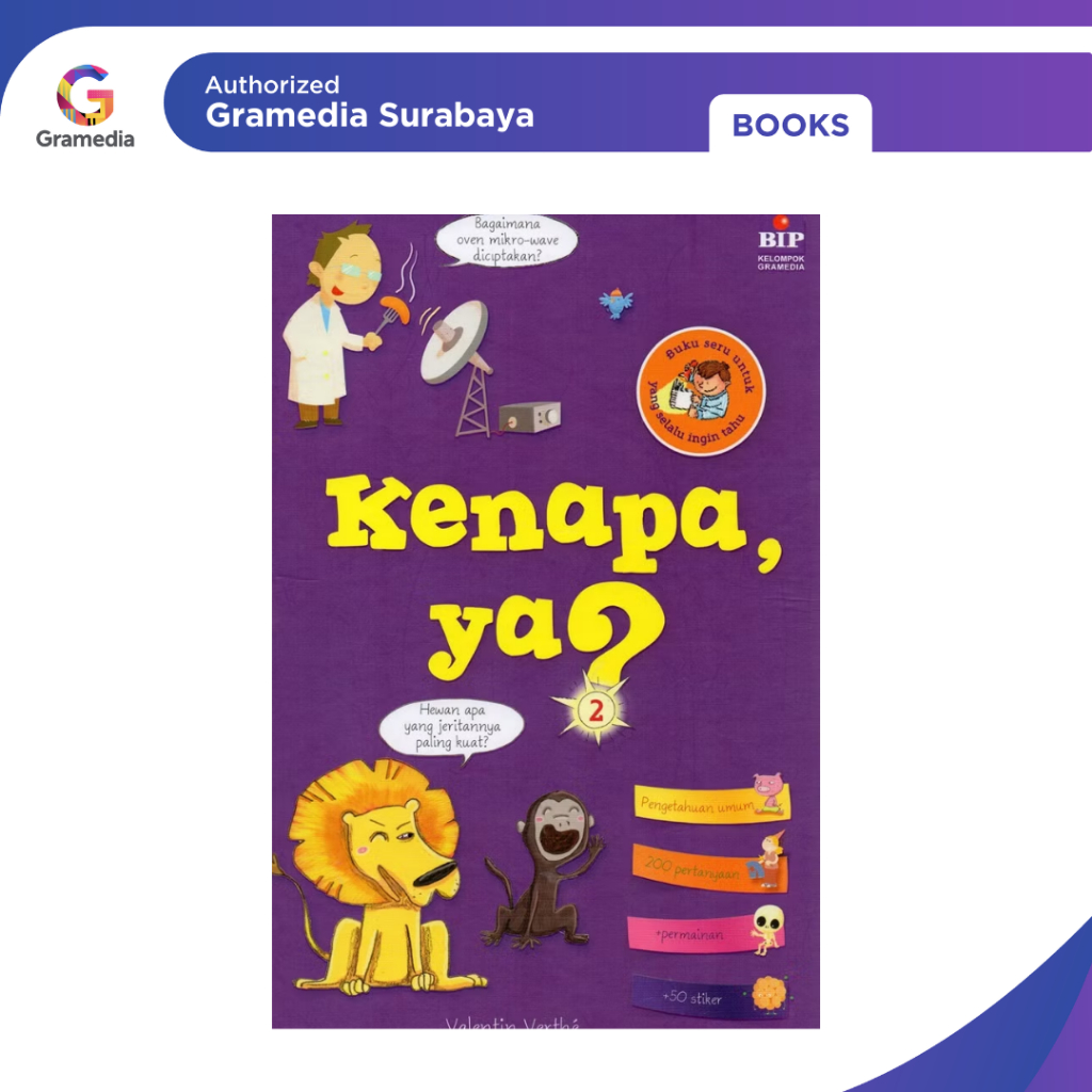 Gramedia Surabaya - Kenapa, Ya? 2