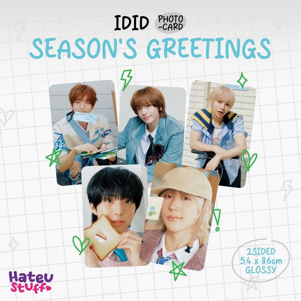 IDID Unofficial Photocard Season's Greetings 2026