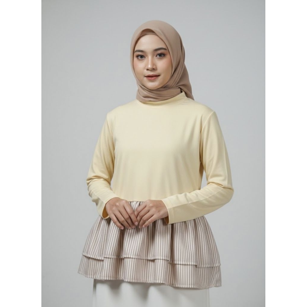 Atasan Wanita Kekinian/Blouse Anak Remaja Kekinian/Blouse Kekinian/Atasan Remaja