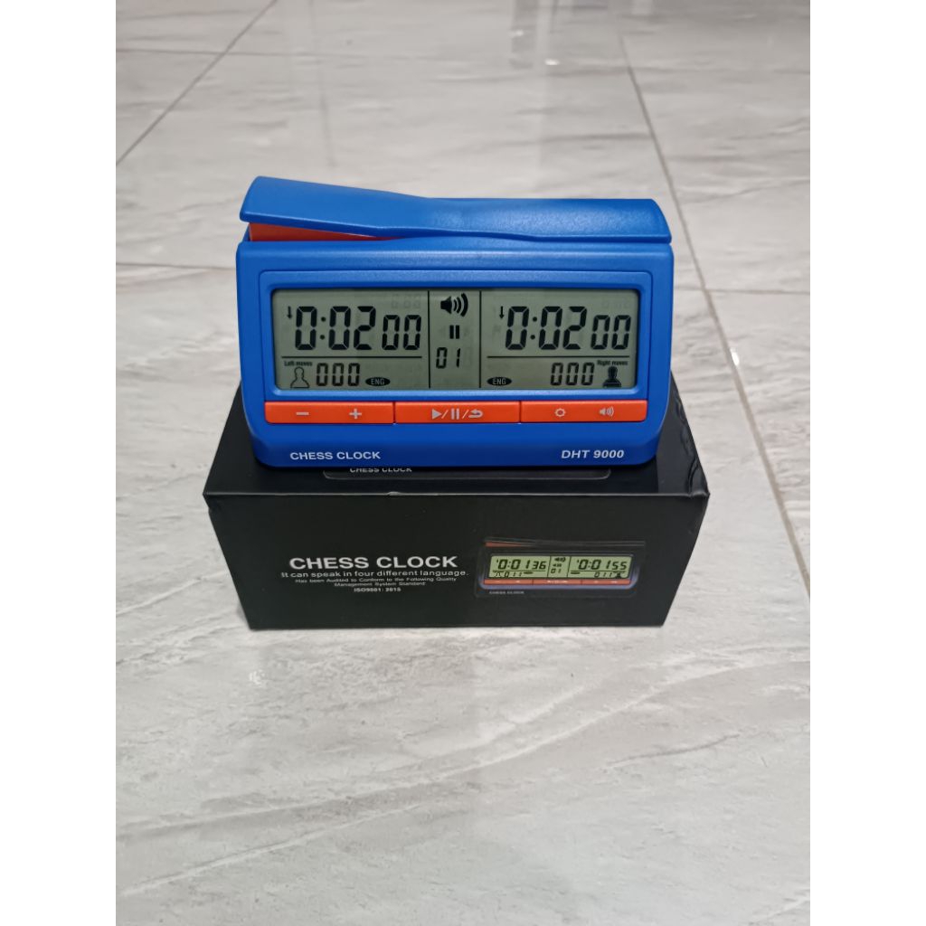 jam catur chess clock dht 9000 (NEW)