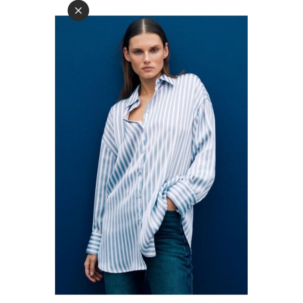 NWT Zara Shirt - Satin
