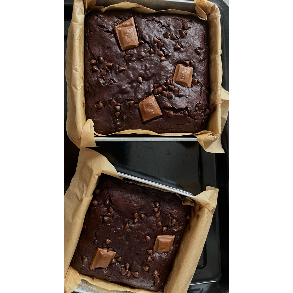 Banana Muffin Brownie chocolate