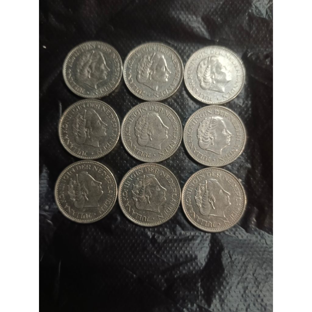 koin juliana koningin der 9 keping