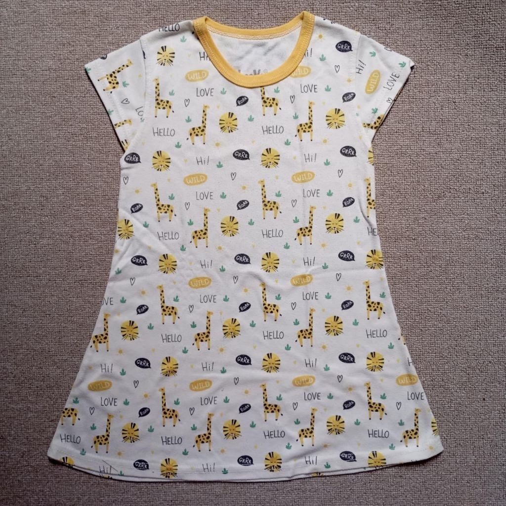 Daster / Dress Baju Tidur Anak Leeva (pl pernah dipakai)