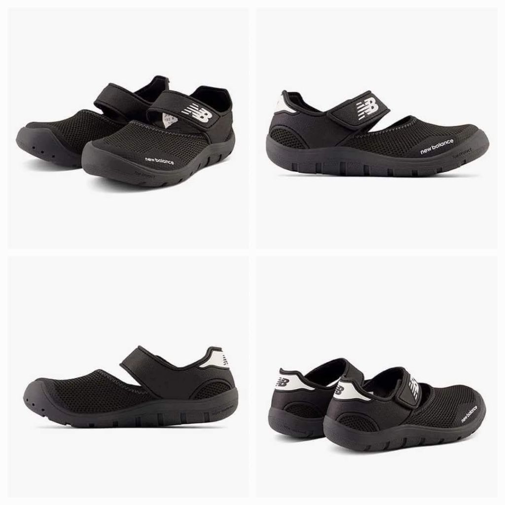 New Balance 208 Black Kids Sandals