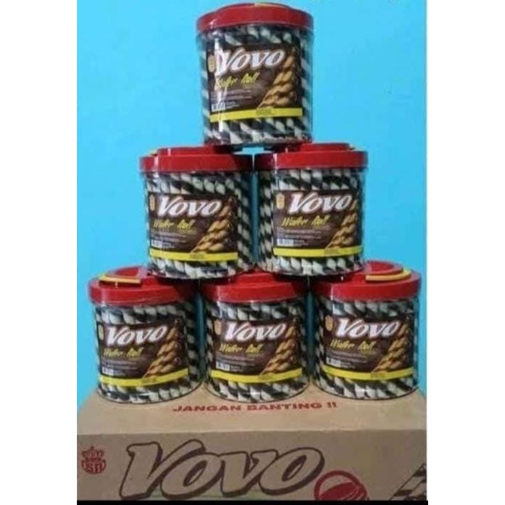 Wafer Roll Vovo Chocolate Vovo astor