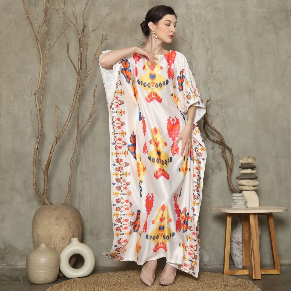Kaftan Putih • Kaftan Yellow • Kaftan Modern • Kaftan Jumbo • Long Kaftan Premium • Dress Putih • Dr