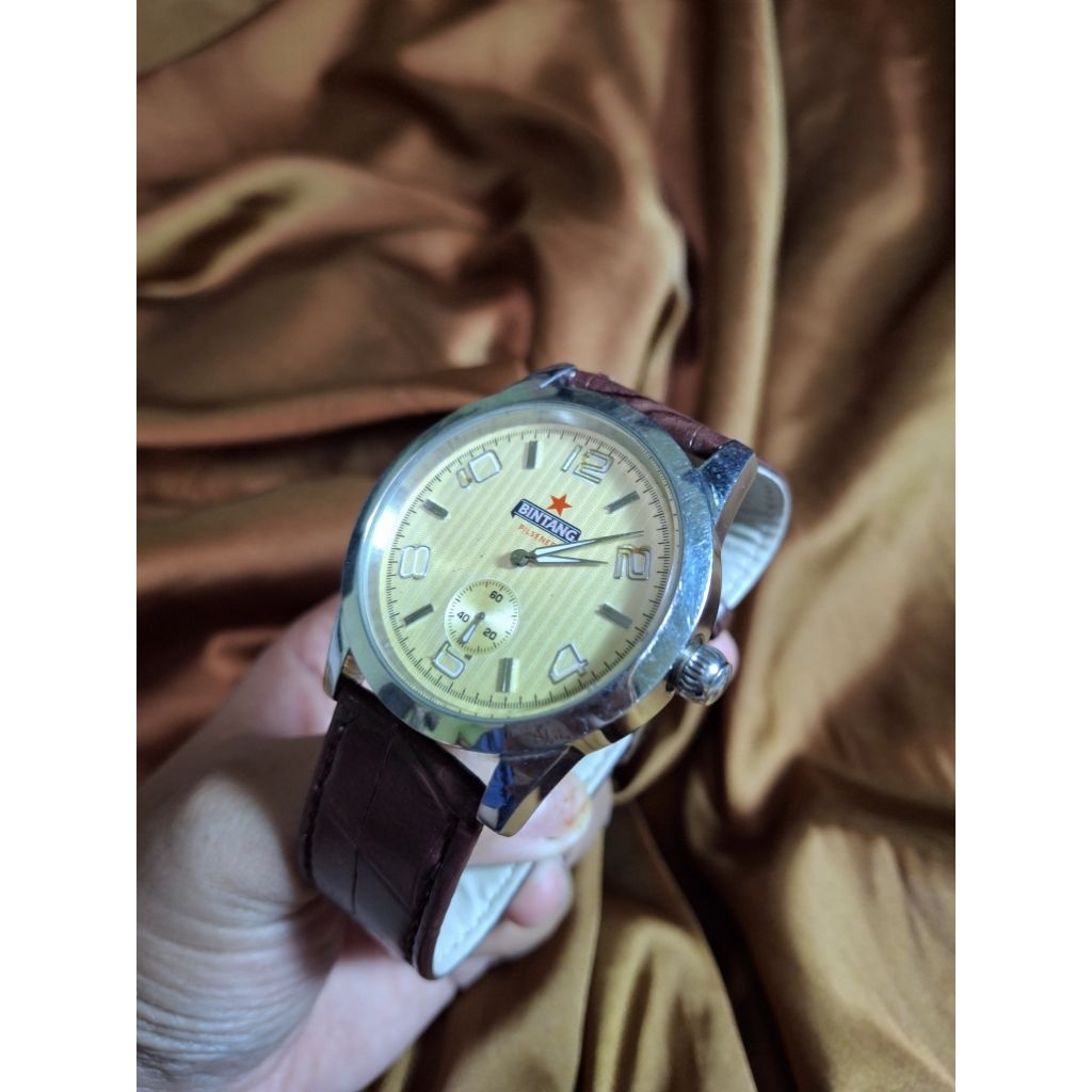 Jam Tangan Botol Bintang Vintage Rare || Jam Tangan Vintage || Jam Rare