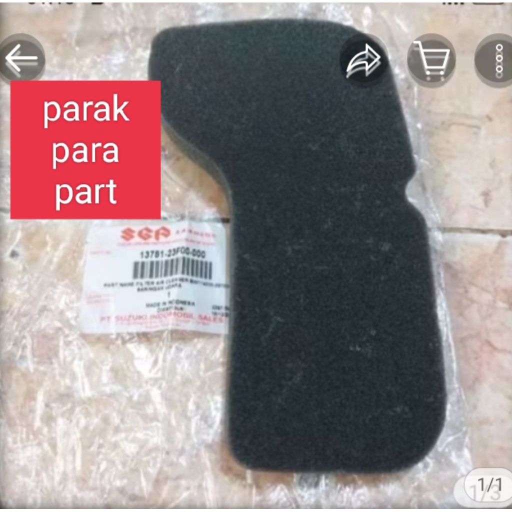 Busa Filter Saringan Udara Suzuki Shogun 110 R New