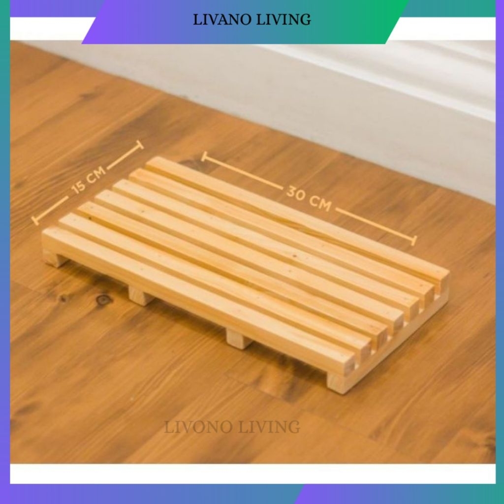 Tatakan Kayu Jati Belanda Premium Handmade Alas Gelas Tahan Panas Meja MakanTatakan Gelas Kayu Natur