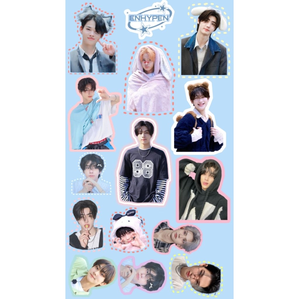 sticker Enhypen | merchandise kpop | merchandise enhypen