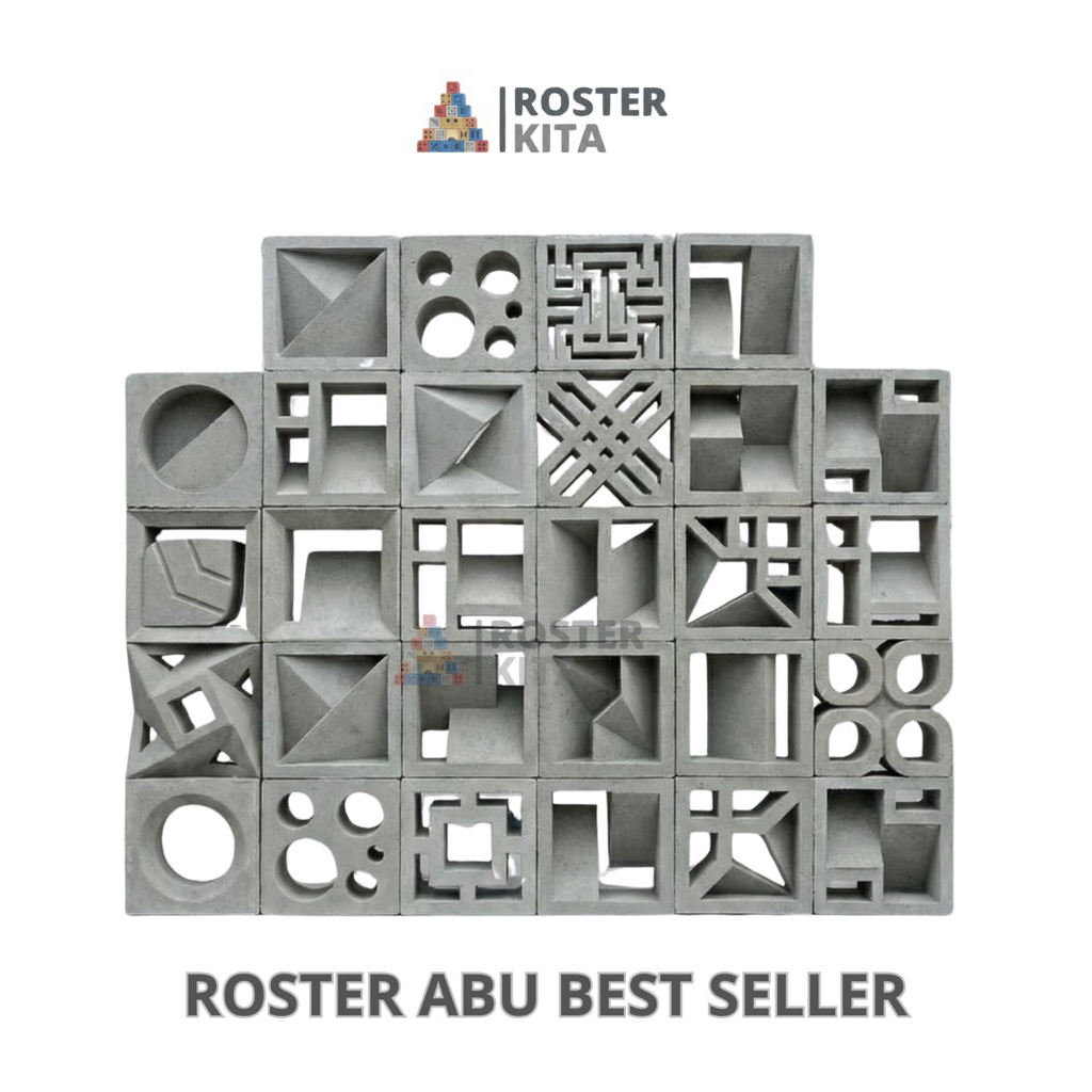 Roster beton,roster minimalis,Roster putih,roster abu,bata Roster,loster beton, loster minimalis, lo