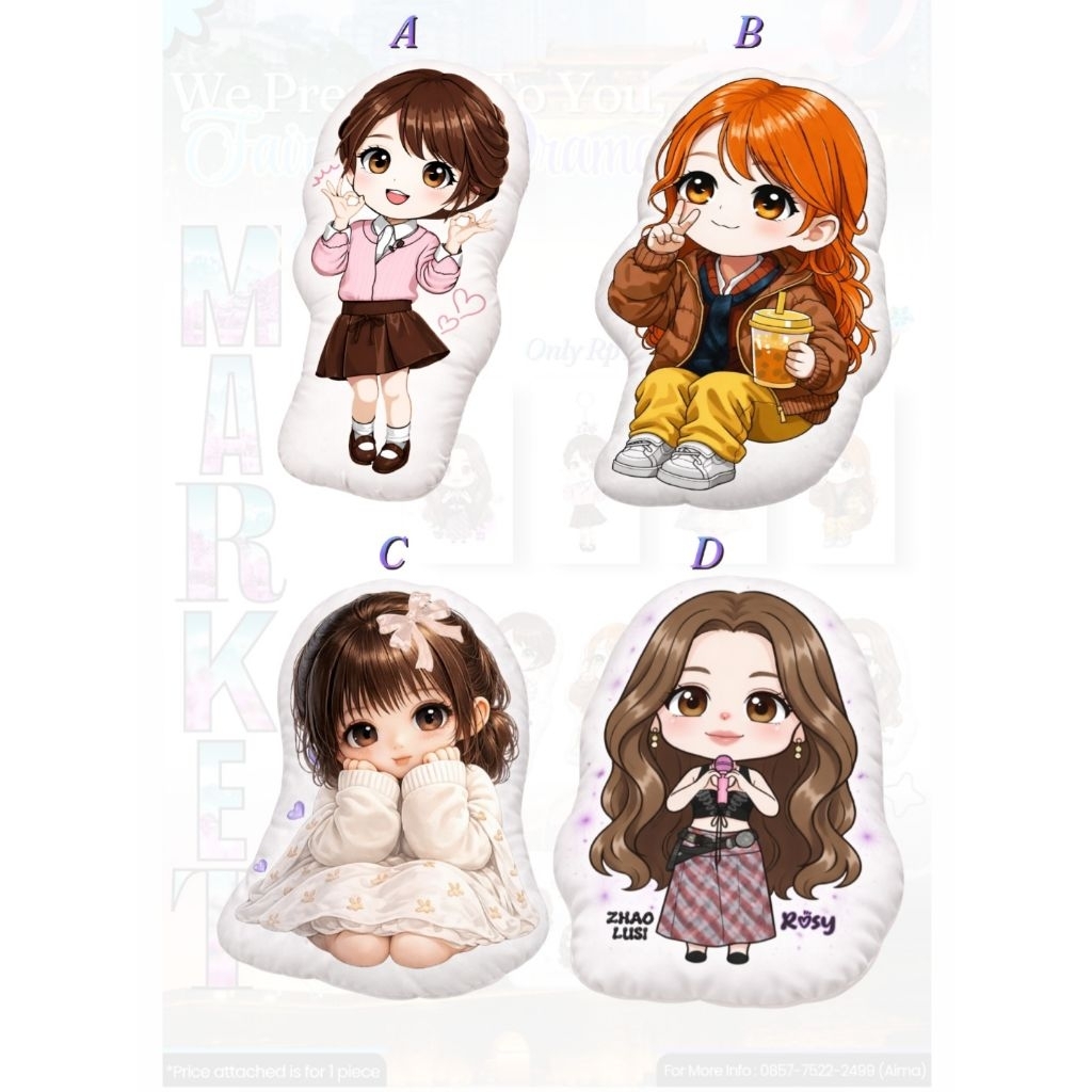 [Merchandise ~ Zhao Lusi] - Mini Pillow