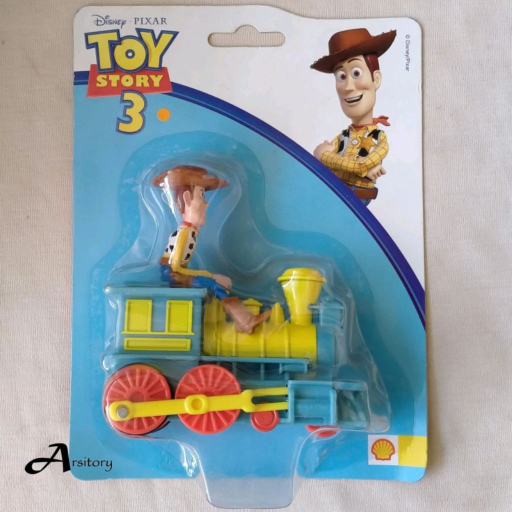 Mainan Anak Figure Toy Story 3 Shell Woody Disney Pixar