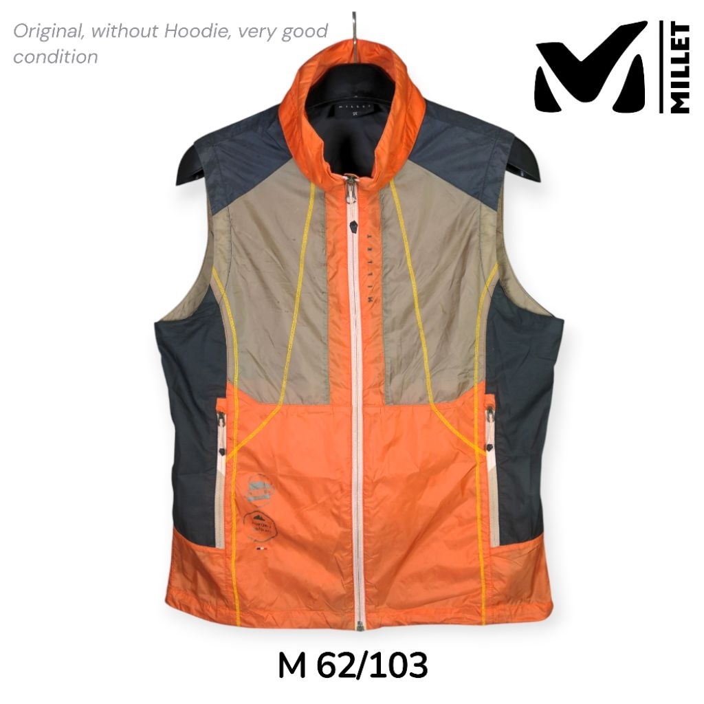 MILLET Outdoor Vest Singlet Original Size M Parachute Quick Dry