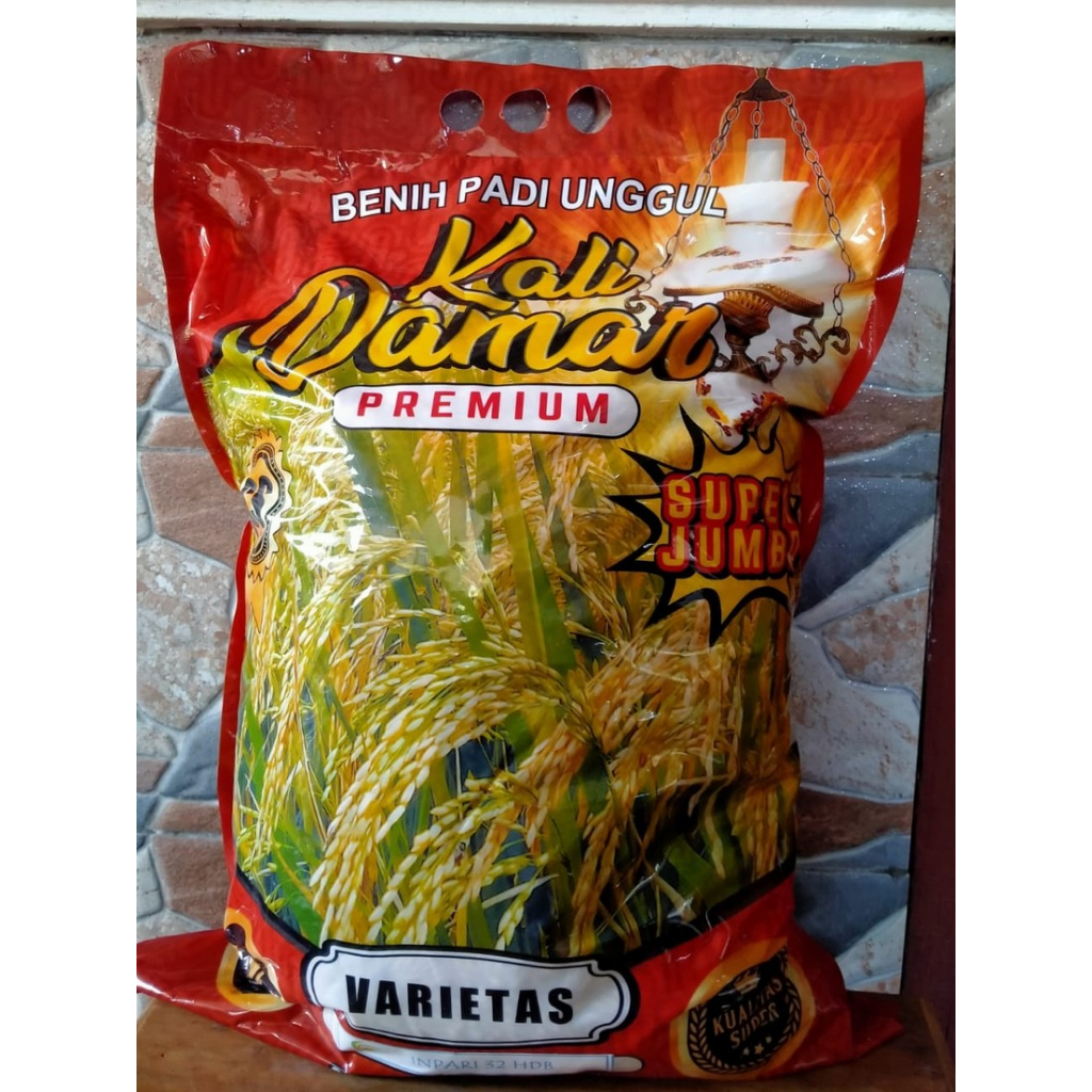 Beni Padi Inpari 32 HDB Super Jumbo Kali Damar 5 kg, Premium, Super Jumbo, Benih Padi Unggul