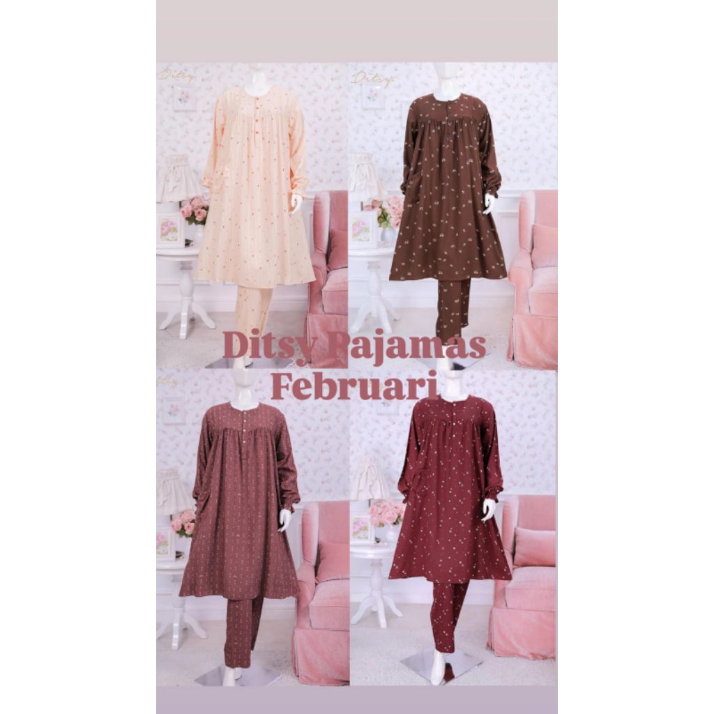 DITSY PAJAMAS - DITSY FEBRUARI 2026 - DITSY