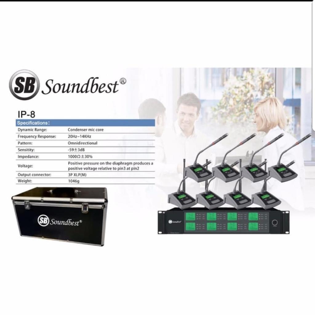 Mic Wireless Podium Soundbest Ip 8 Conference original soundbest IP8 | MELODY CLASSIC