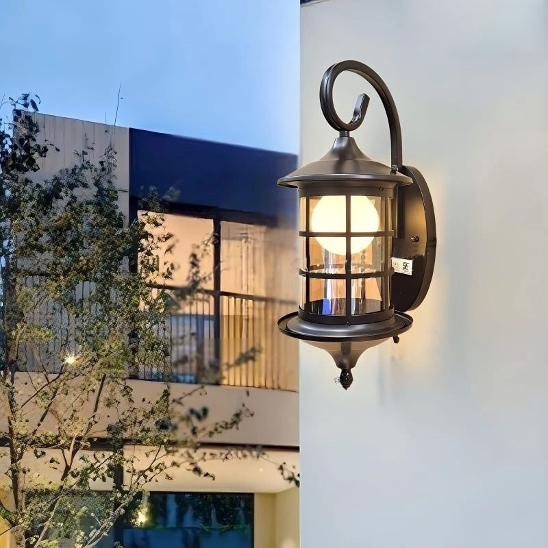 Lampu hias dinding taman industrial vintage retro garden OUTDOOR WATERPROOF classic modern minimalis