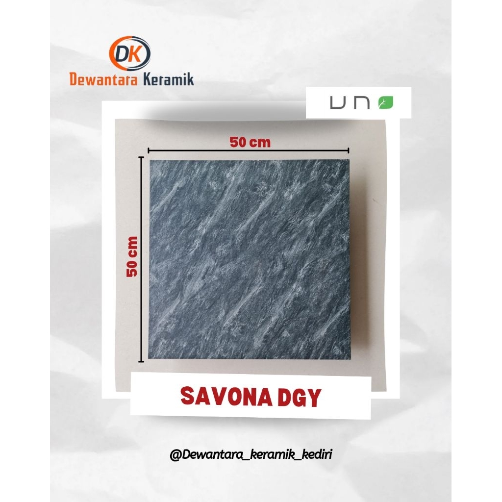 Keramik Cutting Kasar 50x50 UNO Savona DGY