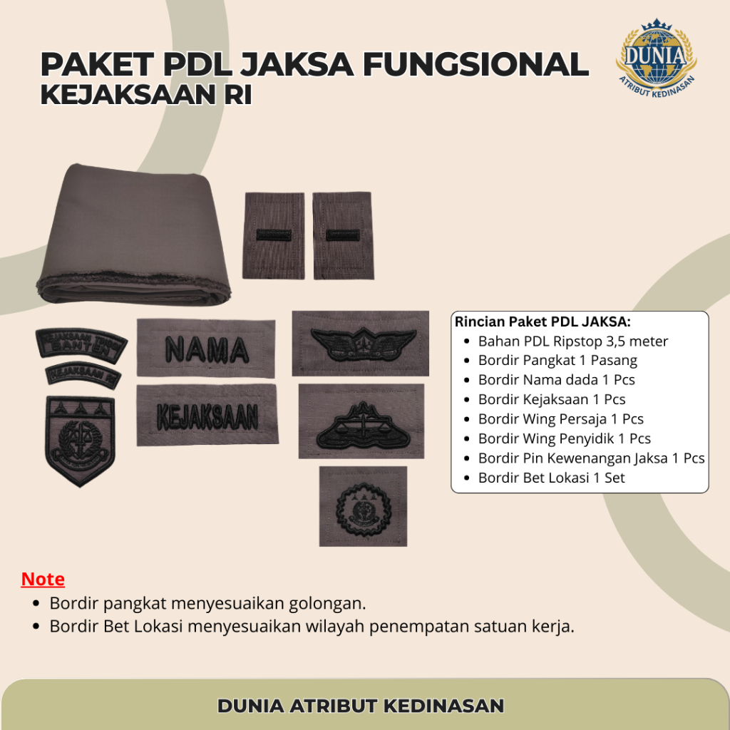 Paket PDL Jaksa Fungsional Kejaksaan RI