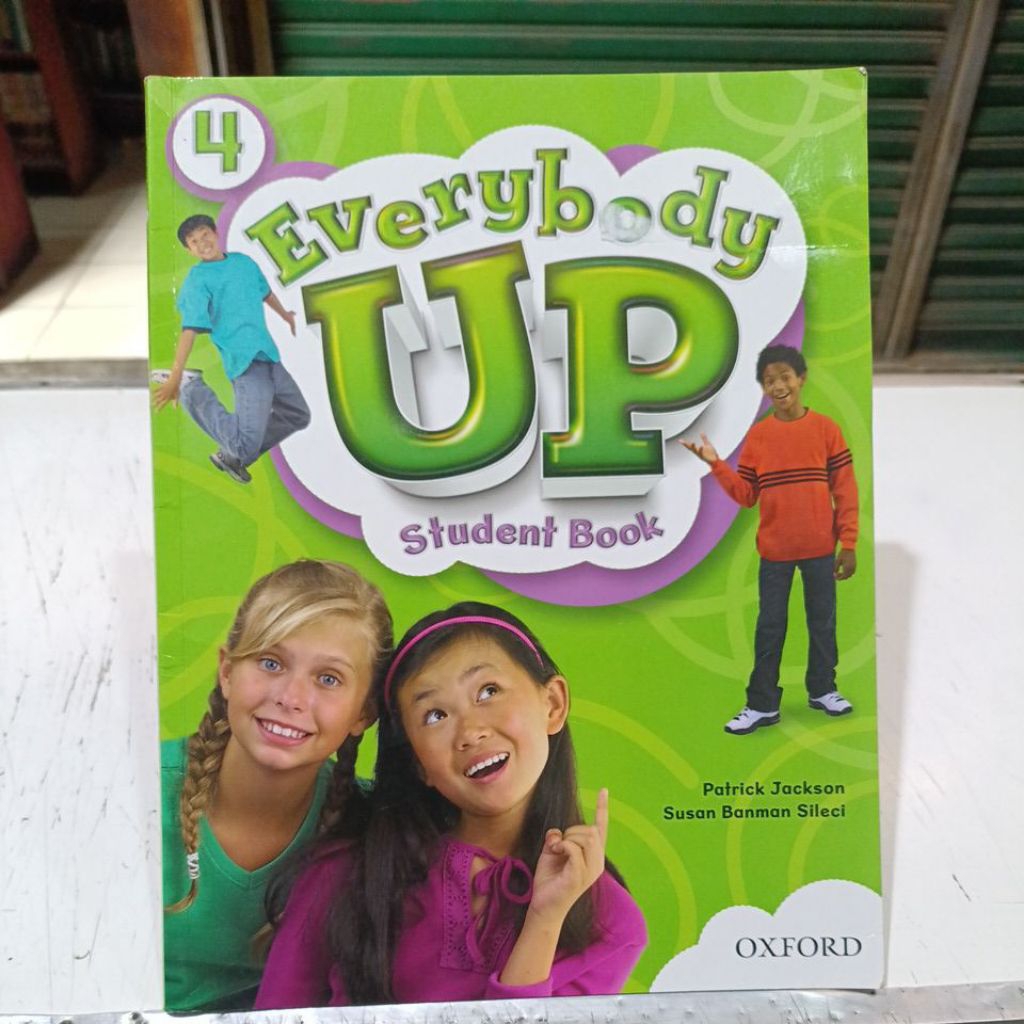 Buku Pelajaran Everybody Up 4 Student Book - Jackson