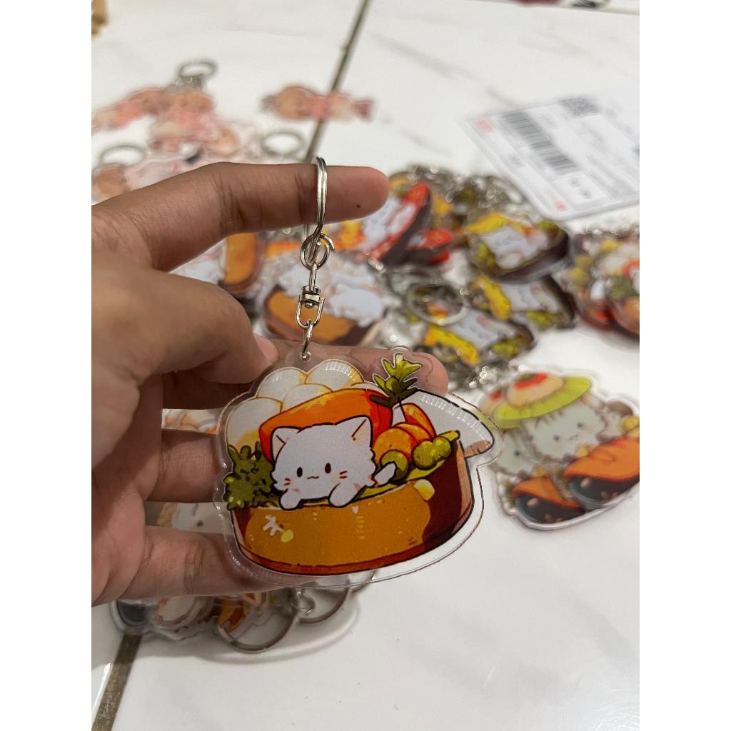 Gantungan Kunci Akrilik Custom Gantungan Kunci SATUAN Ganci Satuan