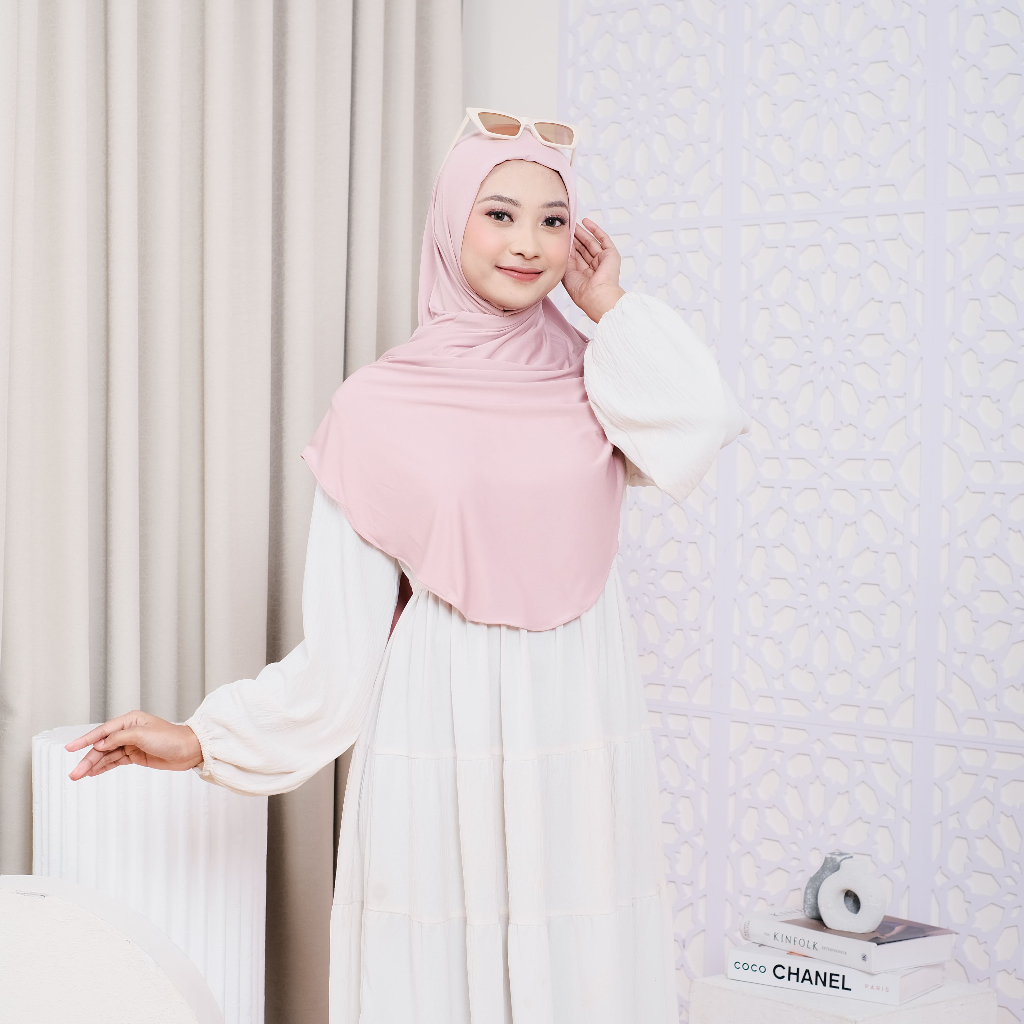 Hijab Instant Bergo Zira Spandex Lycra