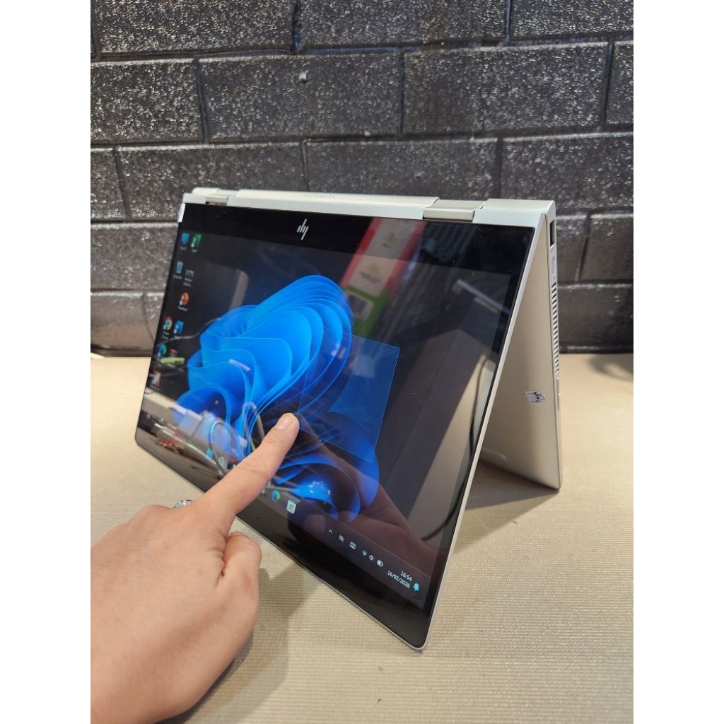 Laptop 2in1 HP Elitebook X360 1040 G6 Core i5 8350u (Gen 8) Ram 16GB Ssd 512GB Layar Bisa dilipat 36