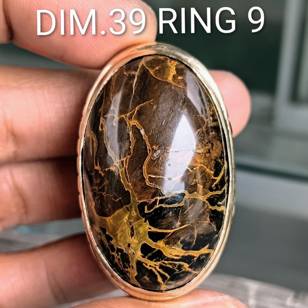 NATURAL KING FOKAY SAKRAL GALIH KELOR URAT SERAT EMAS JUMBO NTE 100% ASLI ALAM BATU AKIK