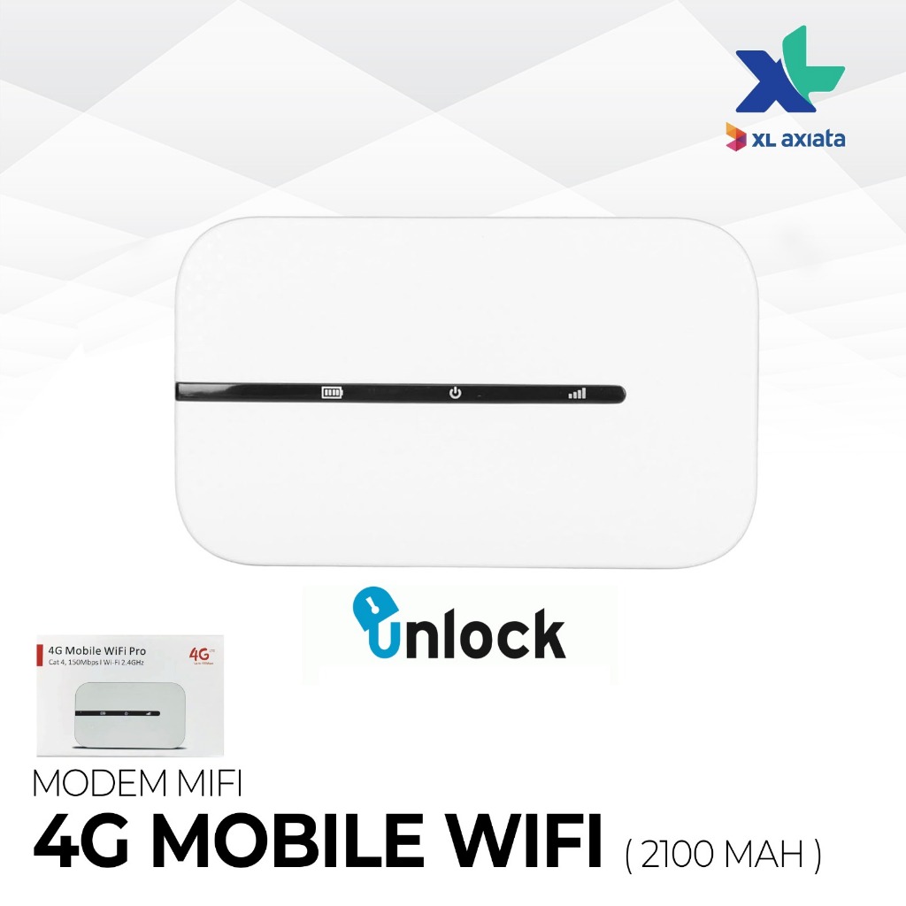 4G Modem Wifi Mini Untuk hp /2100MAH Mbps 4G Portable Mobile WiFi USB Mobile WiFi Modem Kecepatan Ti